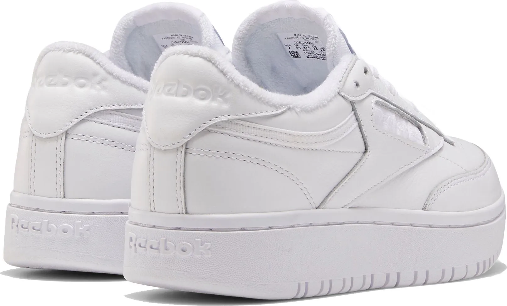 Reebok Club C Double White Grey