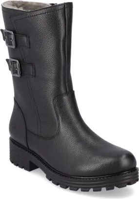 Remonte Black Mid Warm Boot