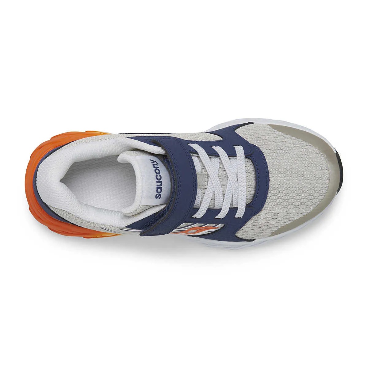 Saucony Wind 2.0 Grey /Navy / Orange