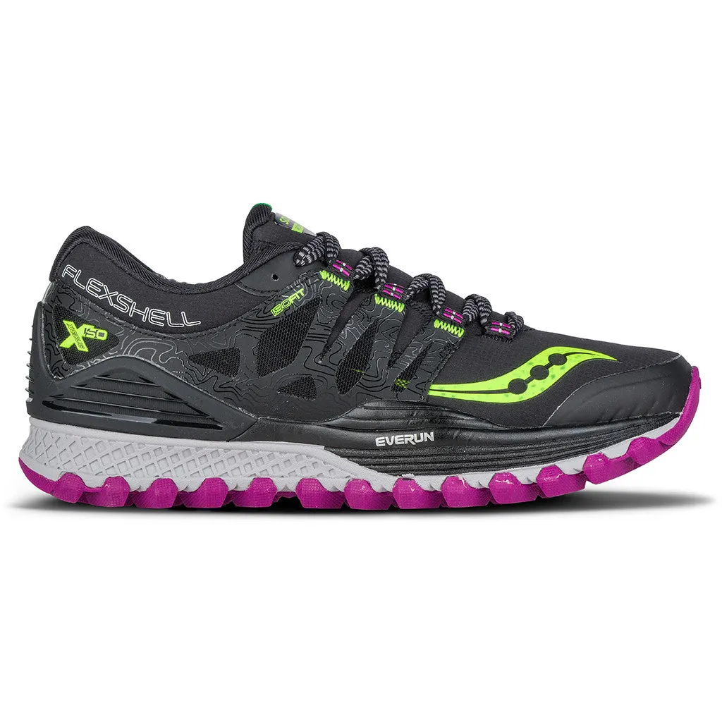 Saucony Xodus ISO Runshield chaussures de course a pied trail femme