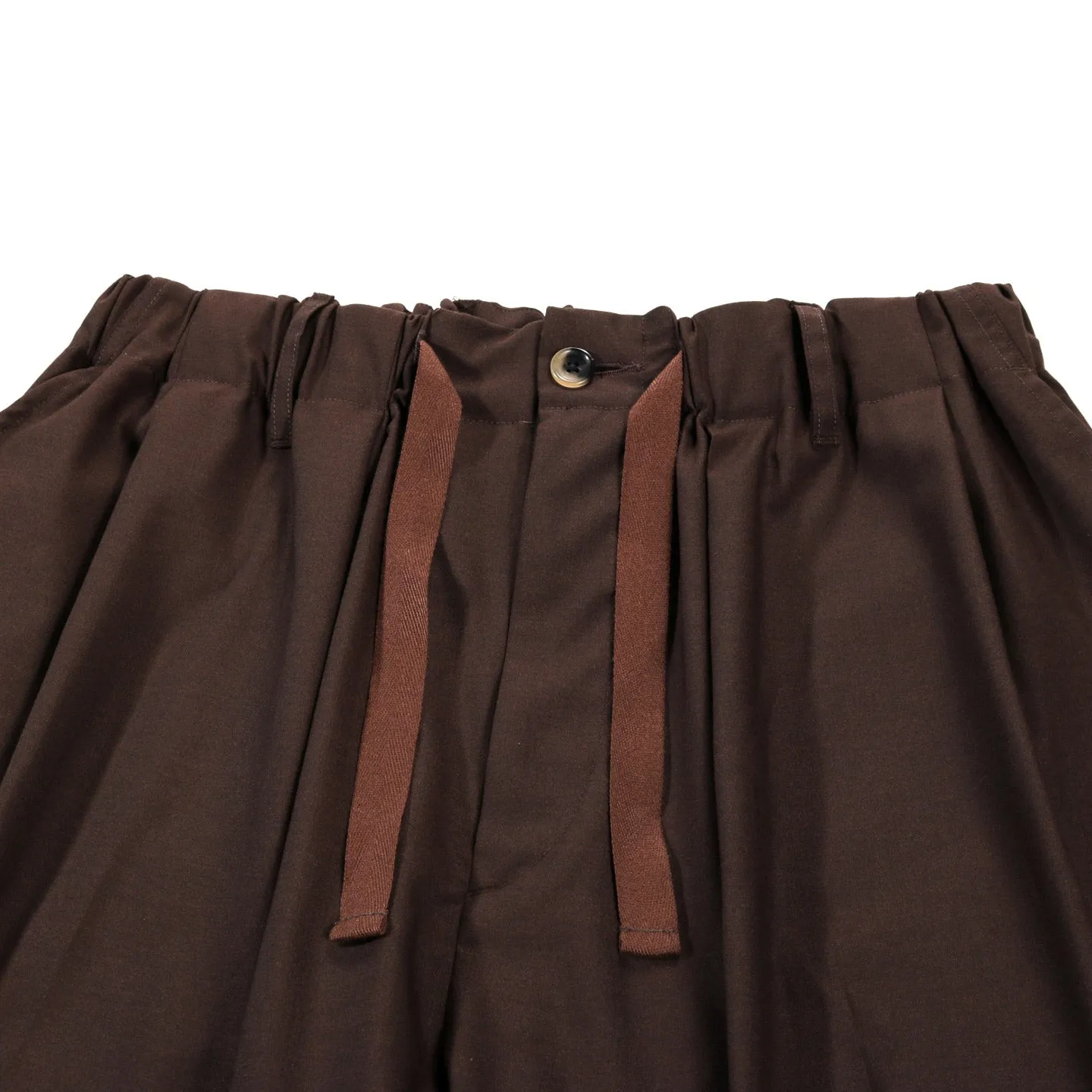 SILLAGE BAGGY TROUSERS BROWN