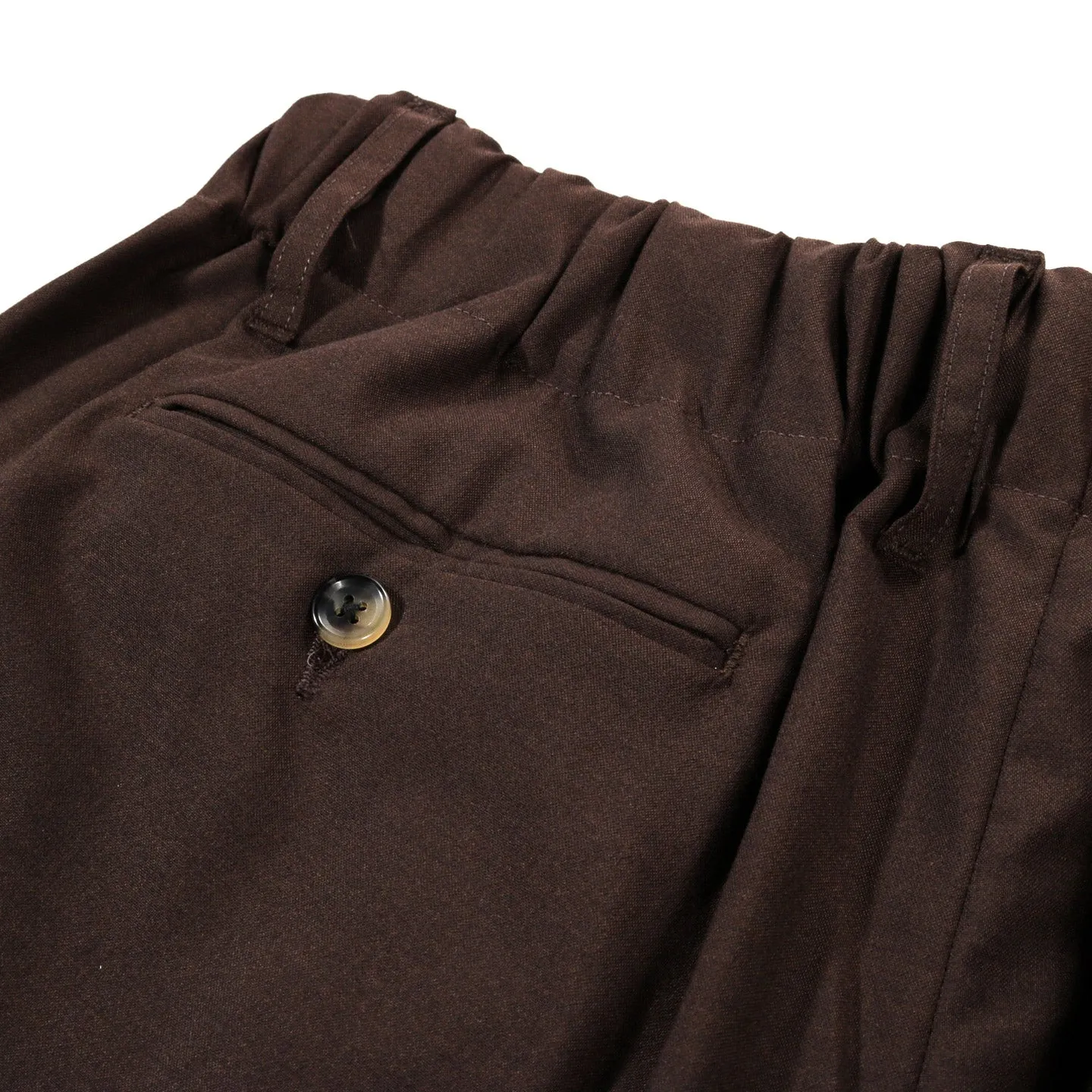 SILLAGE BAGGY TROUSERS BROWN