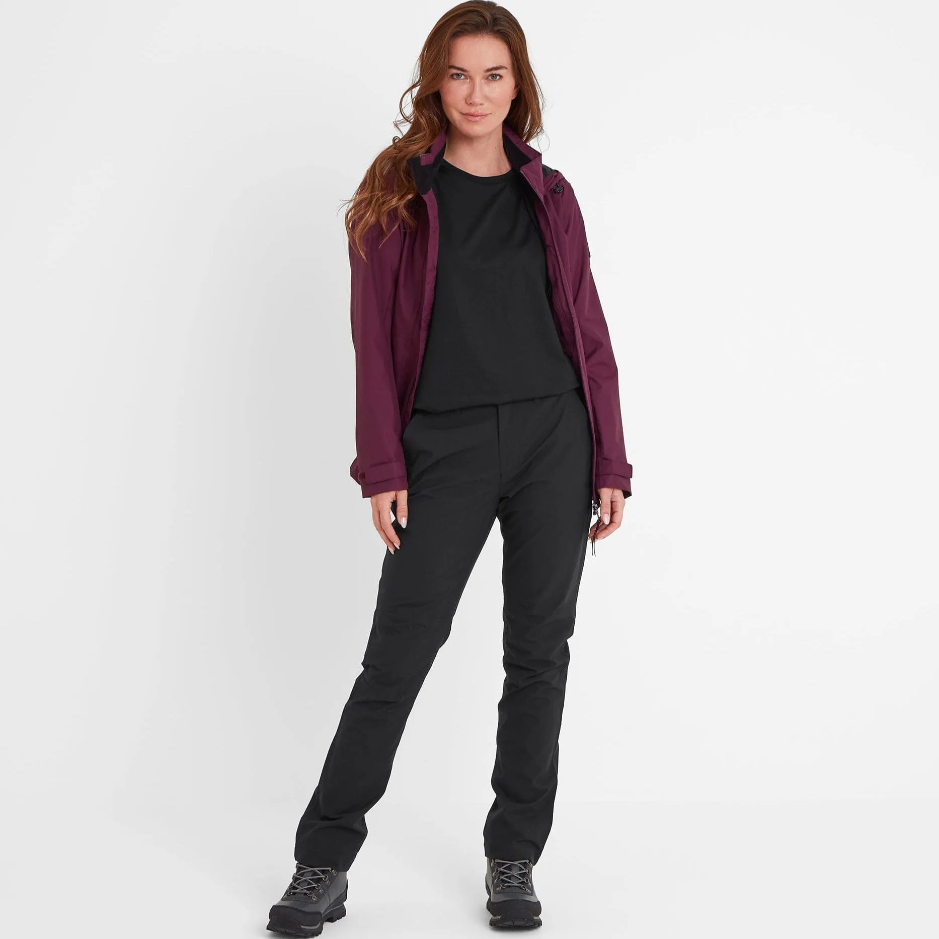 Silsden Womens Waterproof Trousers Long - Black