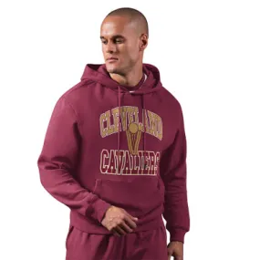 Starter Wine and Gold V Net Hoodie