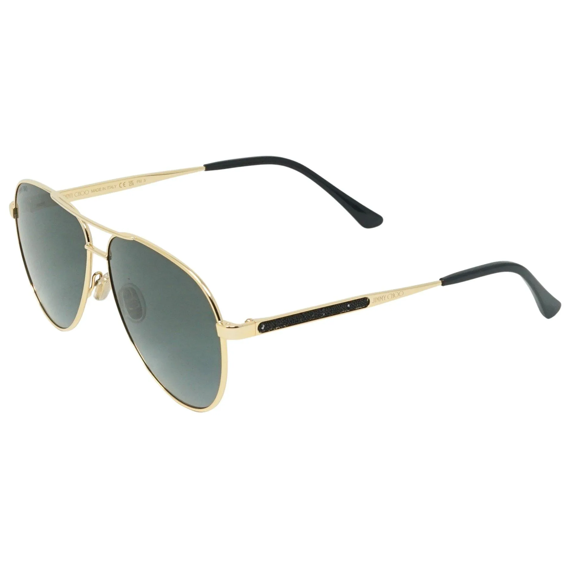 Sunglasses | Jimena 2M2 Gold Sunglasses | Jimmy Choo