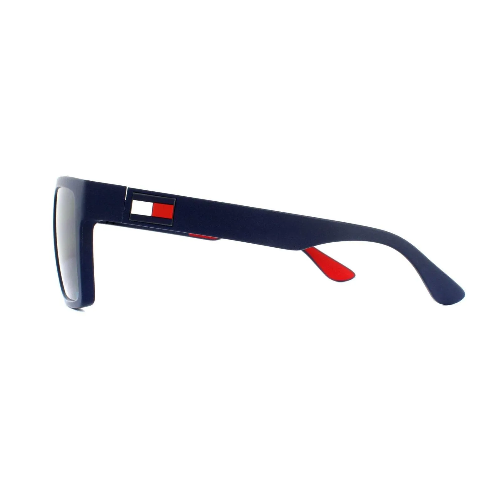 Sunglasses | Rectangle Matt Blue Blue Sunglasses | Tommy Hilfiger