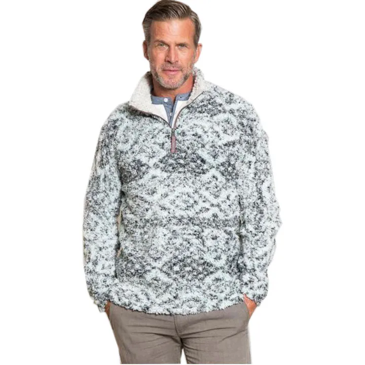 True Grit Tribal Frosty Tipped 1/4 Zip Pullover