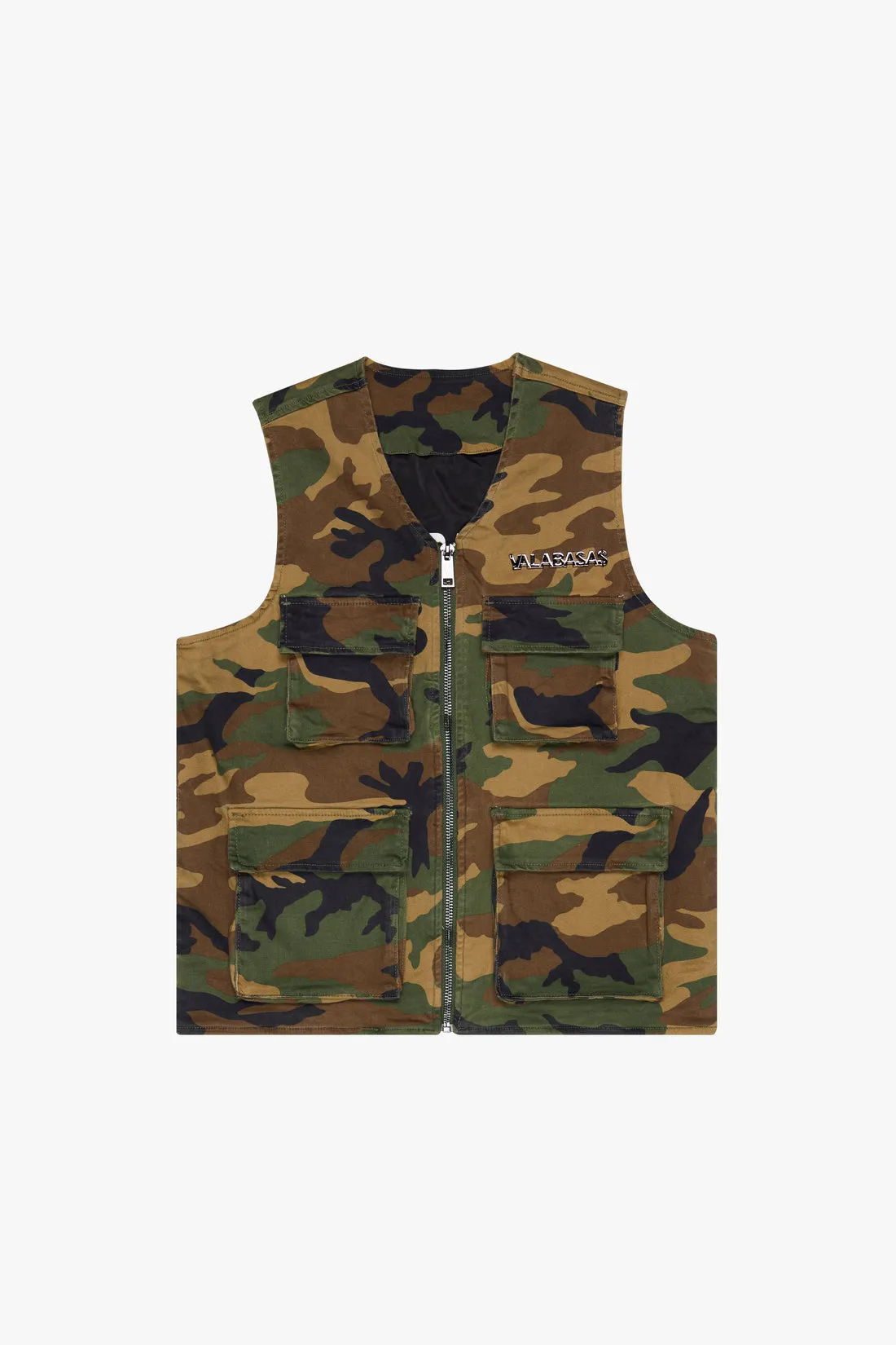 VALABASAS BATTALION FOILAGE GREEN VEST