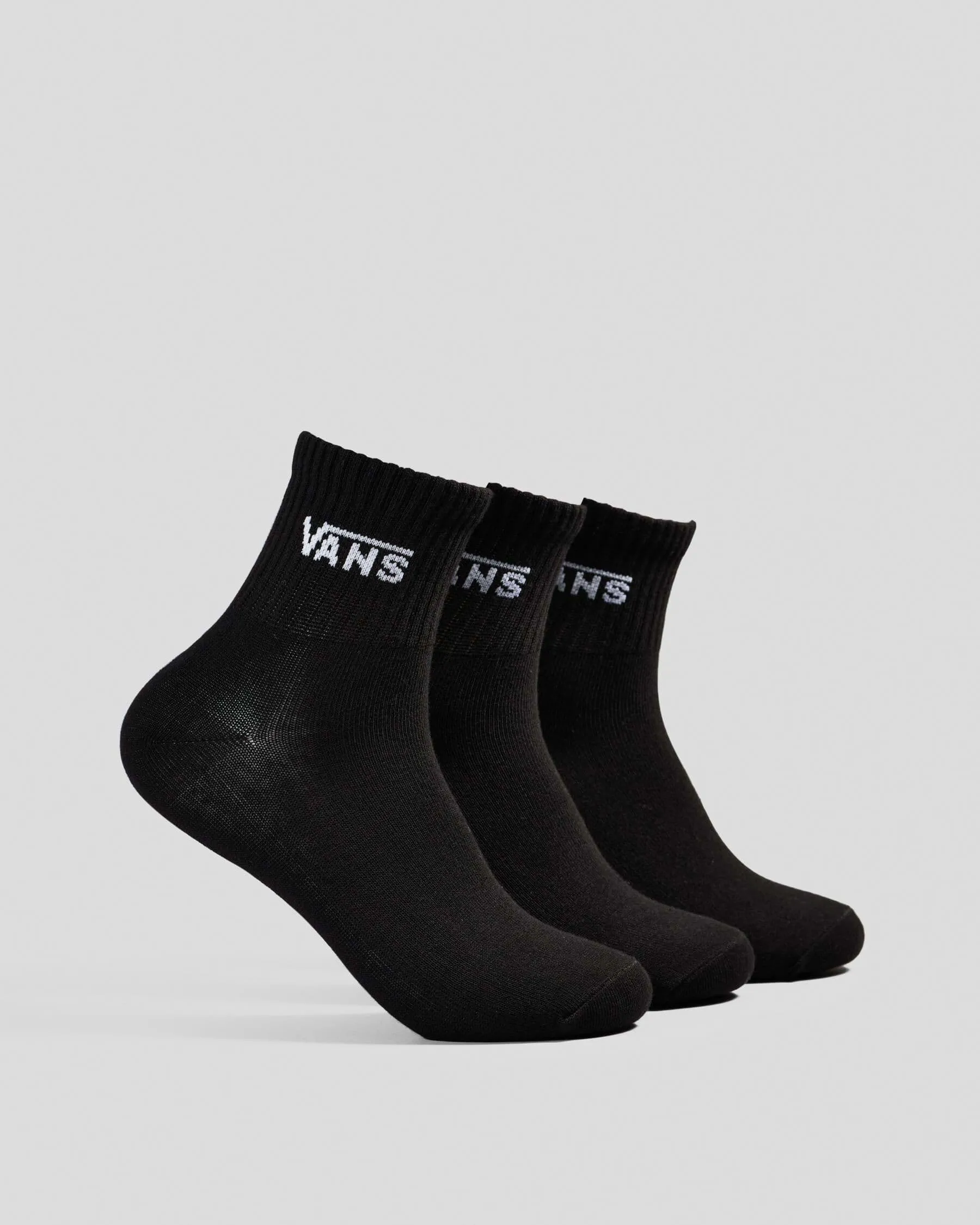 Vans Classic Half Crew Socks - 3 Pack