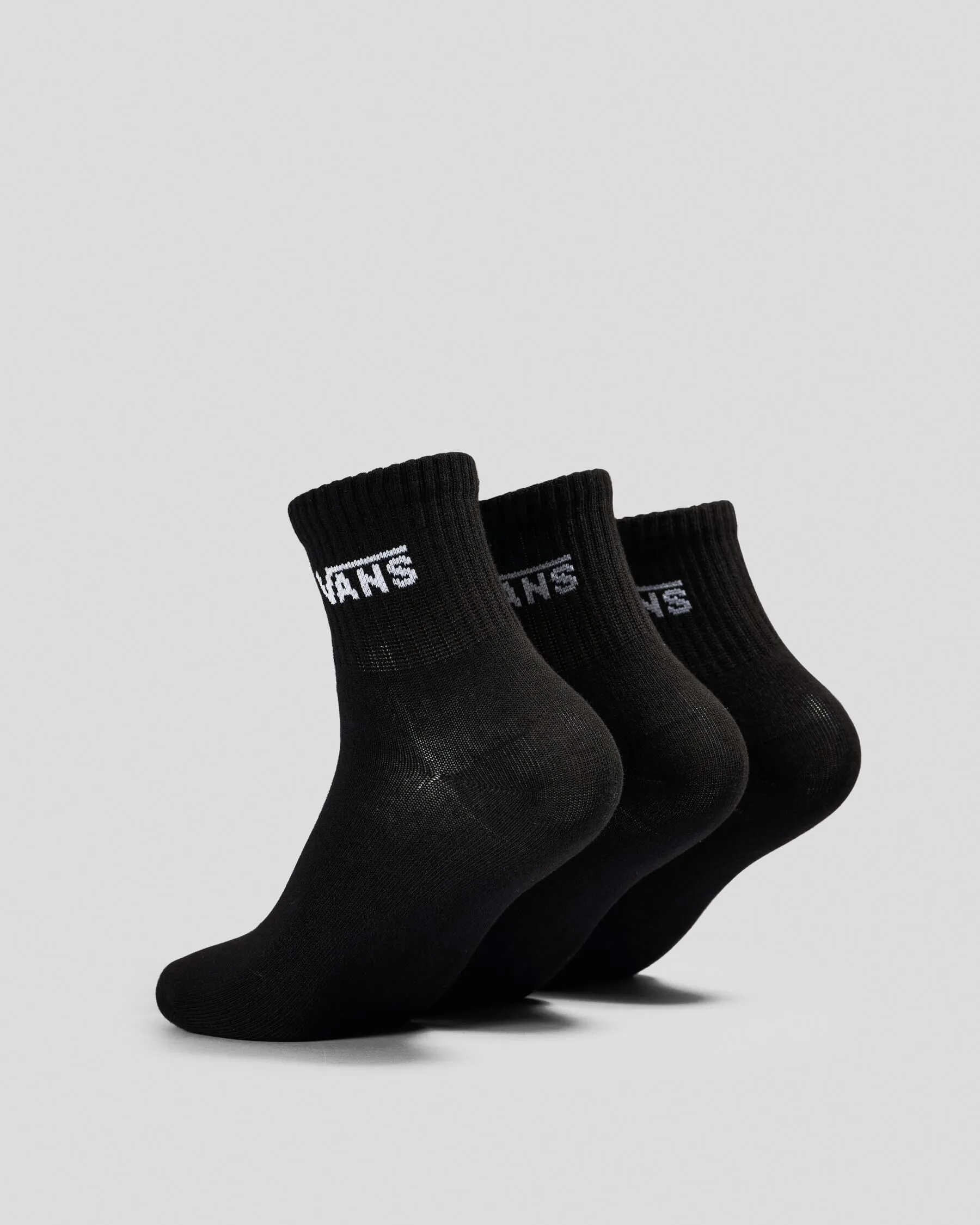 Vans Classic Half Crew Socks - 3 Pack