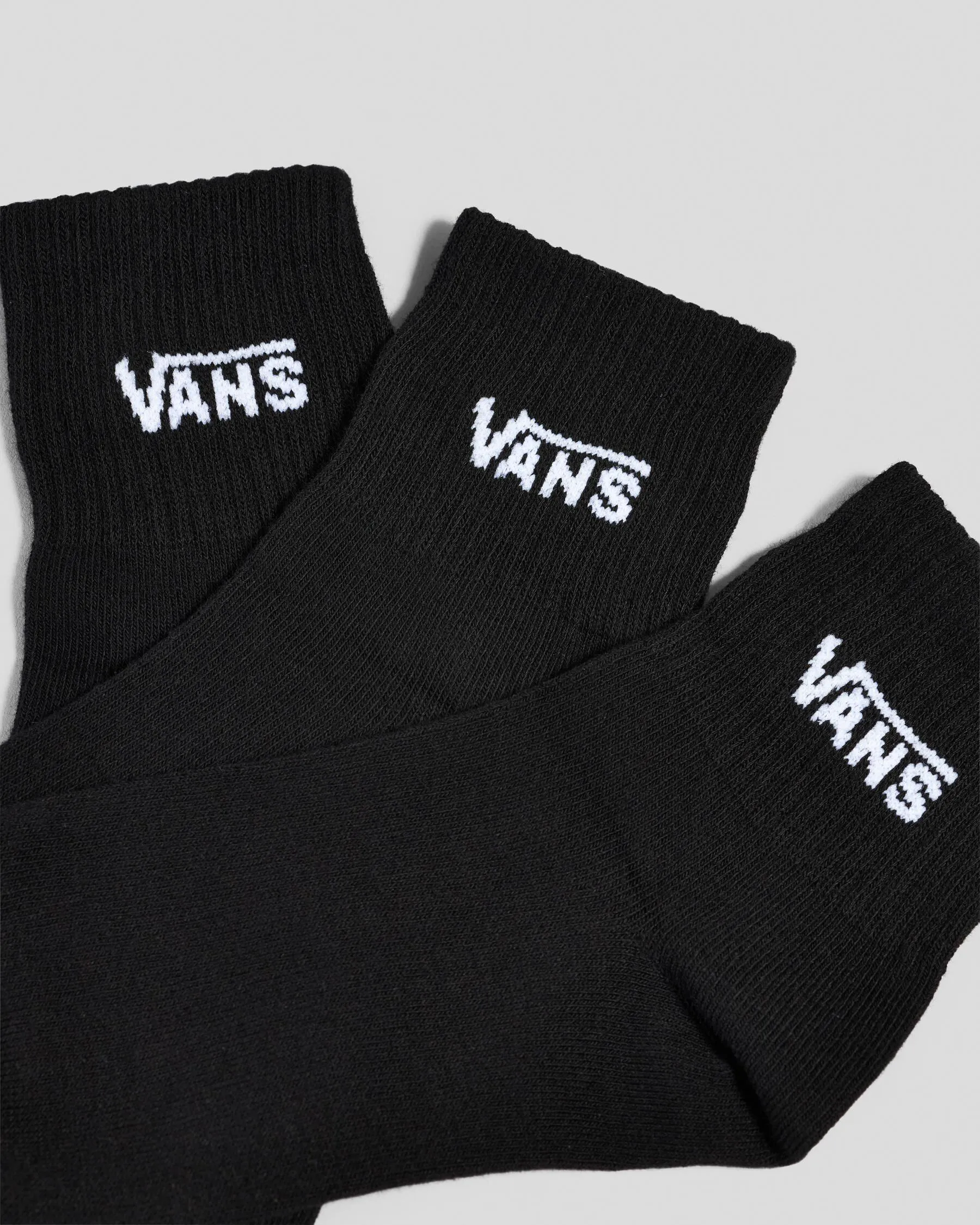 Vans Classic Half Crew Socks - 3 Pack