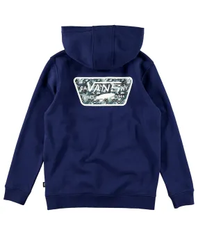 Vans Full Patched Fill Boys Hoodie - Blue Sodalite -