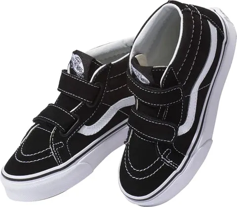 Vans Ward Mid Velcer Kid's Black/White