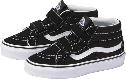 Vans Ward Mid Velcer Kid's Black/White