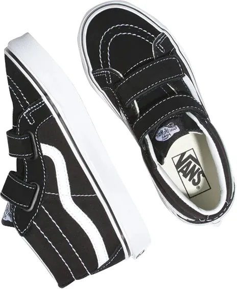 Vans Ward Mid Velcer Kid's Black/White