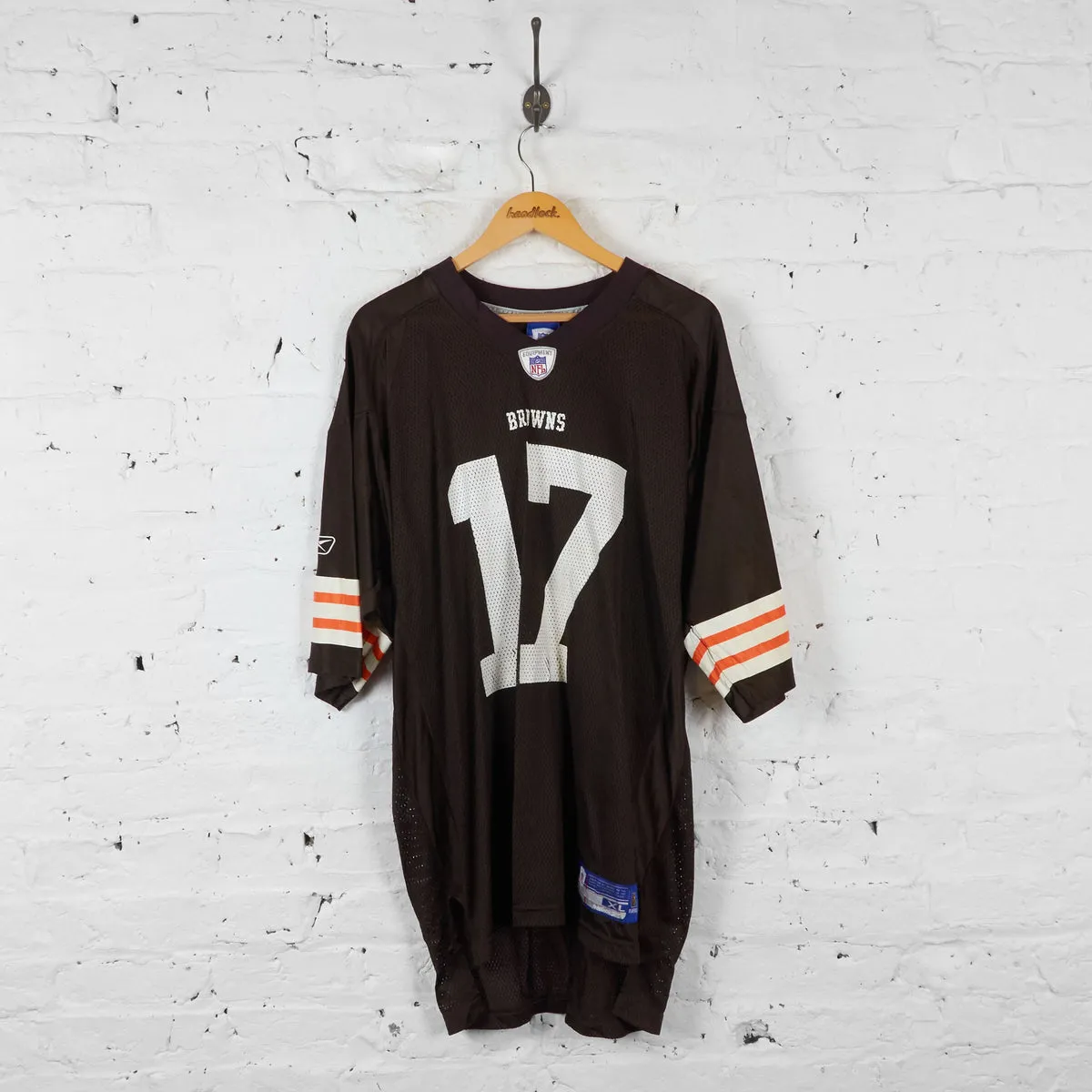 Vintage Reebok Cleveland Browns NFL Jersey - Brown - XL