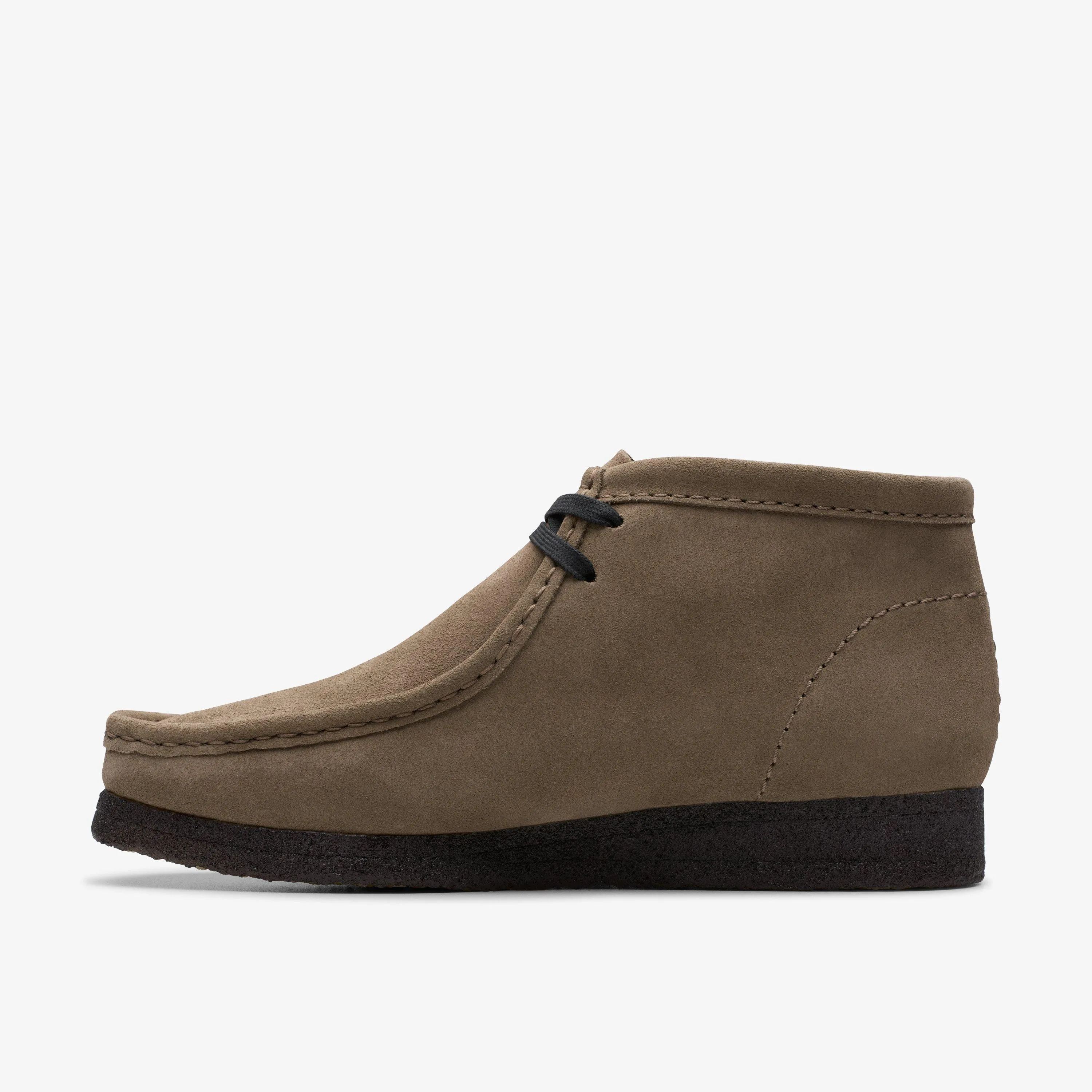 Wallabee Boot Dark Grey Suede