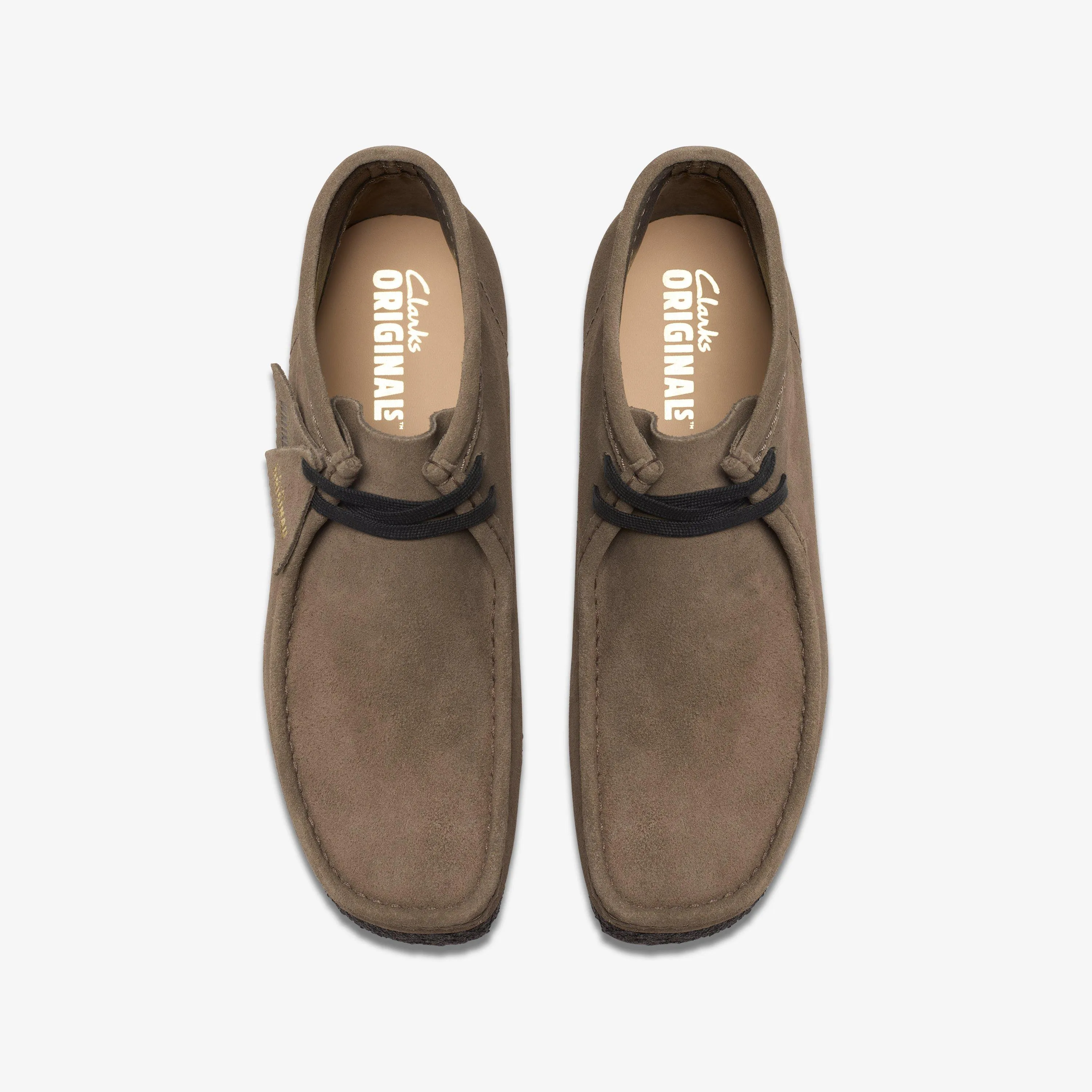 Wallabee Boot Dark Grey Suede