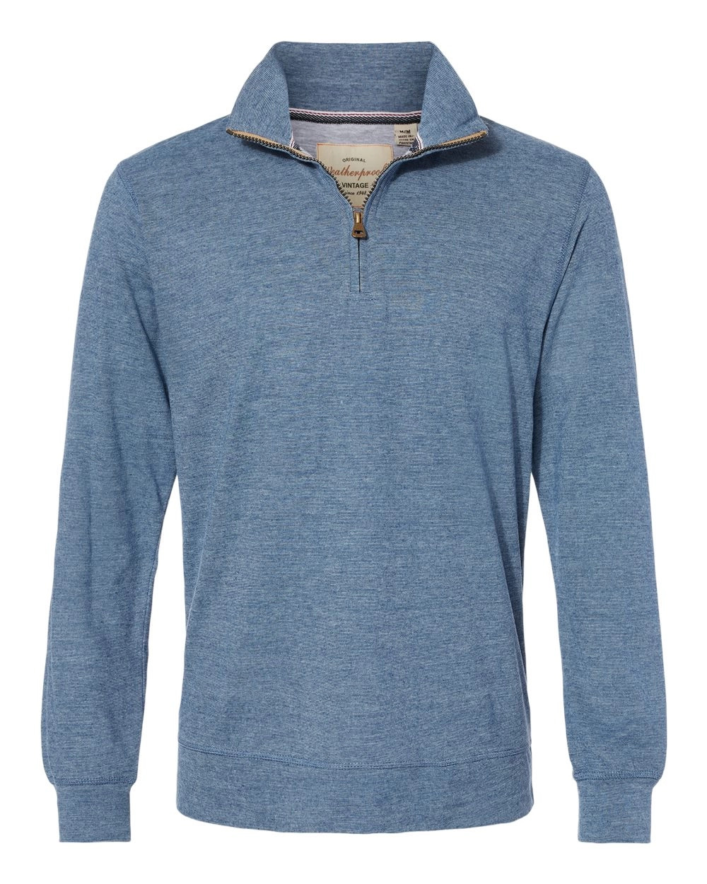 Weatherproof 2130060 Vintage Microstripe Quarter-Zip Pullover SKU: 2130060