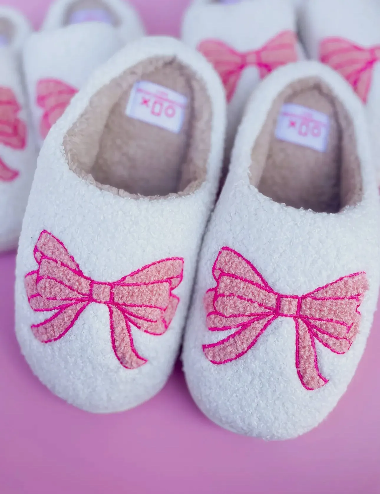 Womens Bow Slipper